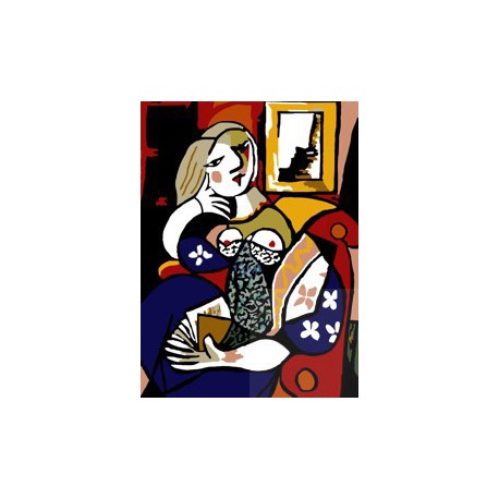 Kobieta z książką - Picasso